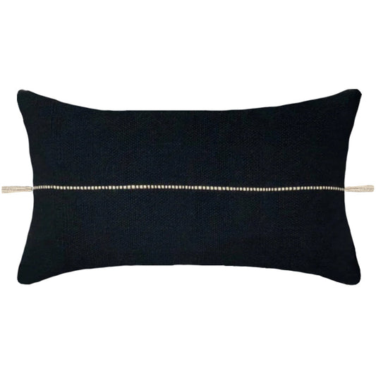 Minerva Lumbar Pillow - Black